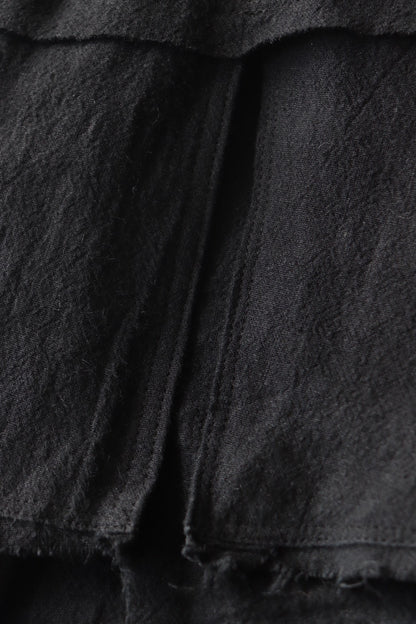asymmetric linen easy HAKAMA