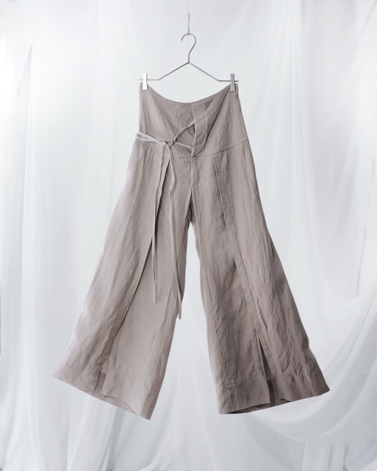 slit Haramaki trousers