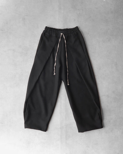 tucked tapered easy slacks