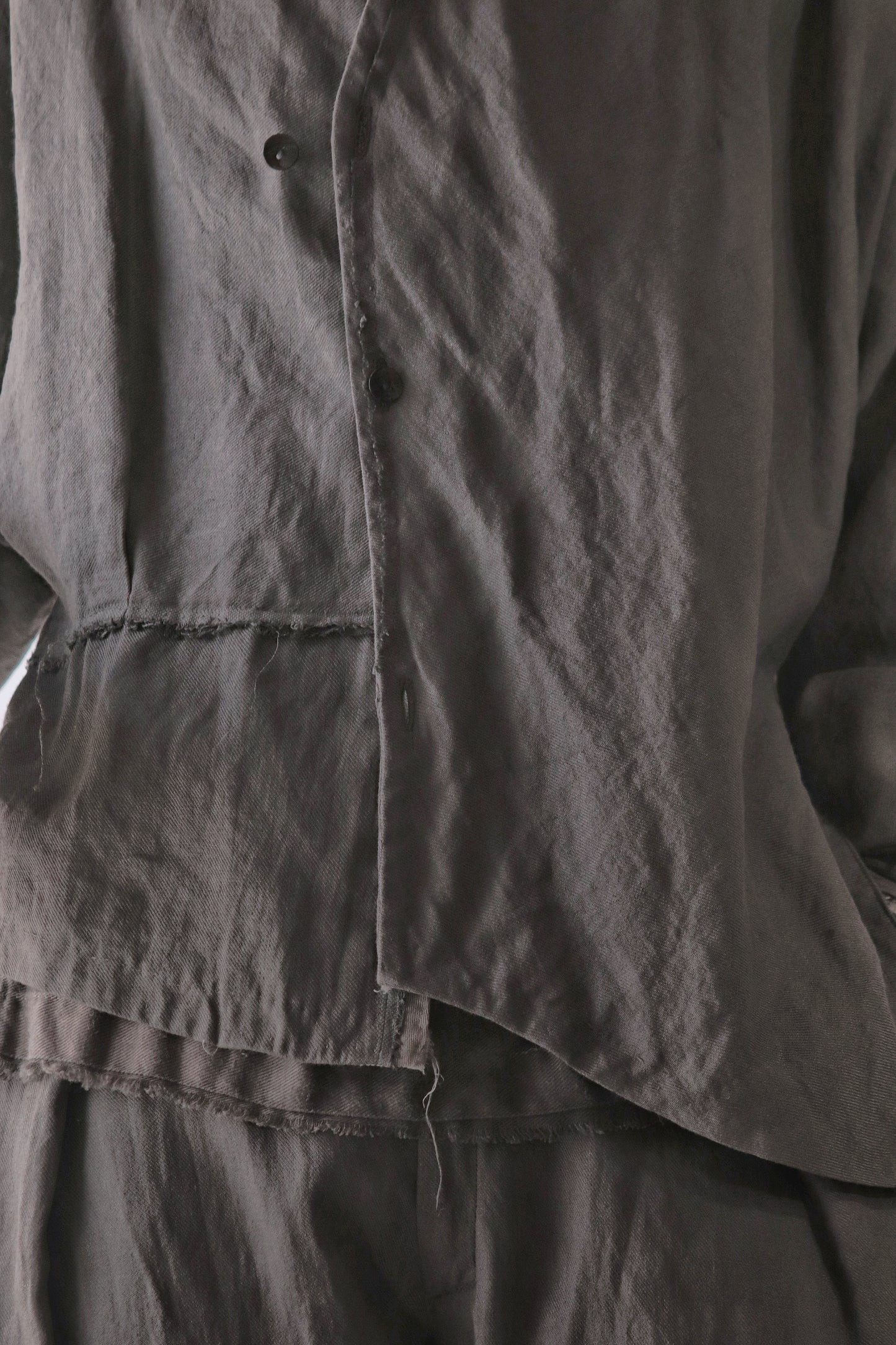 collarless shirts