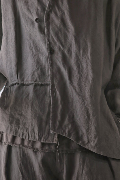 collarless shirts