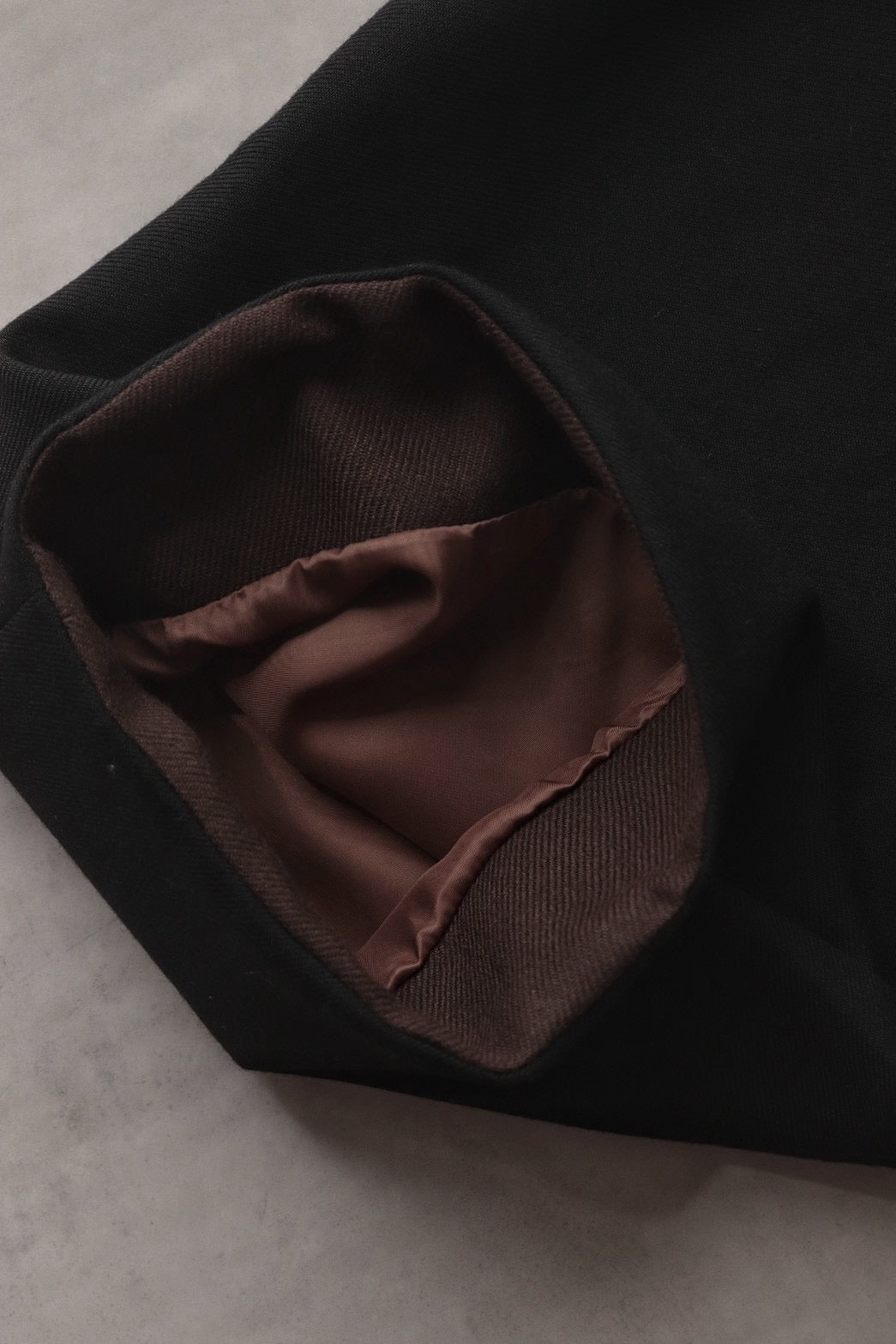 tucked tapered easy slacks