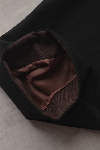 tucked tapered easy slacks