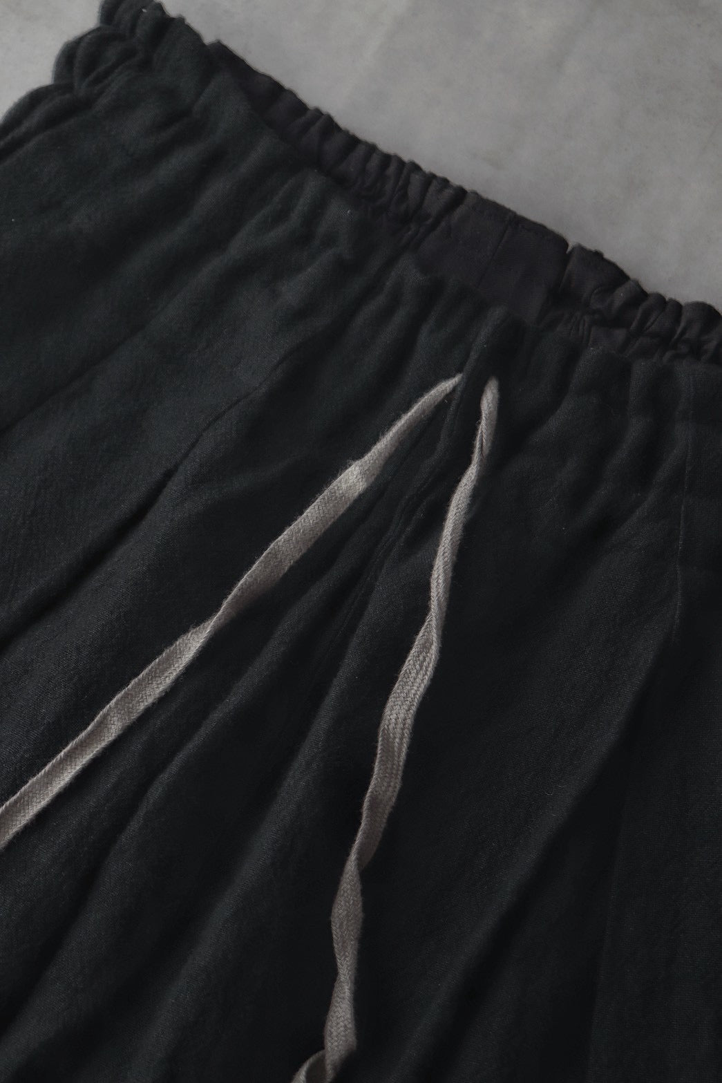 asymmetric linen easy HAKAMA