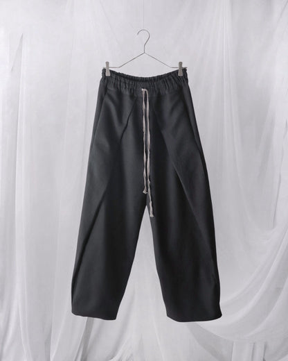 tucked tapered easy slacks