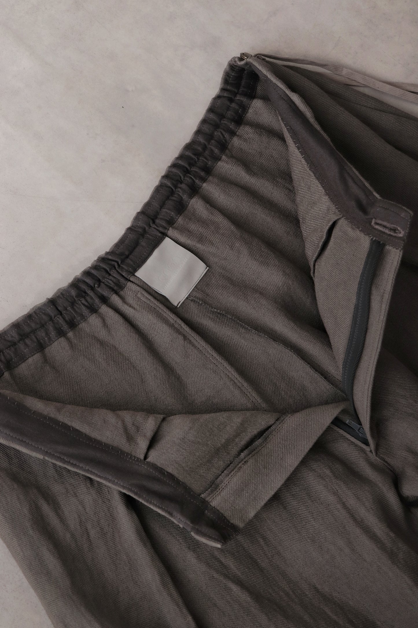 low-rise slacks