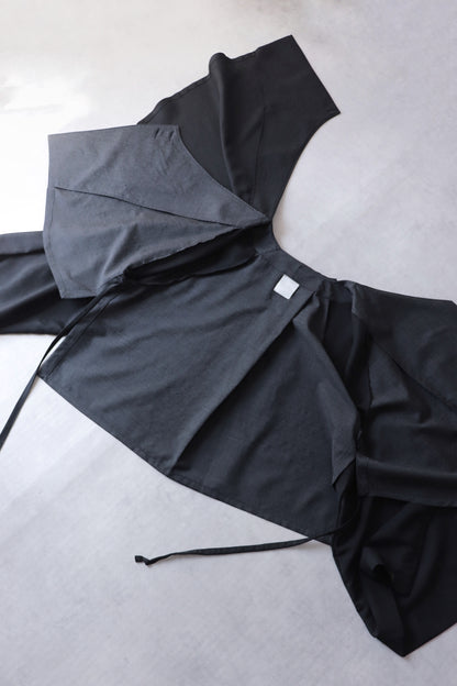 asymmetry layered haori