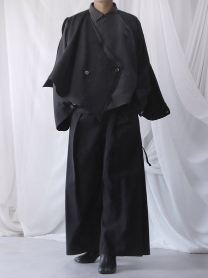 asymmetry layered haori