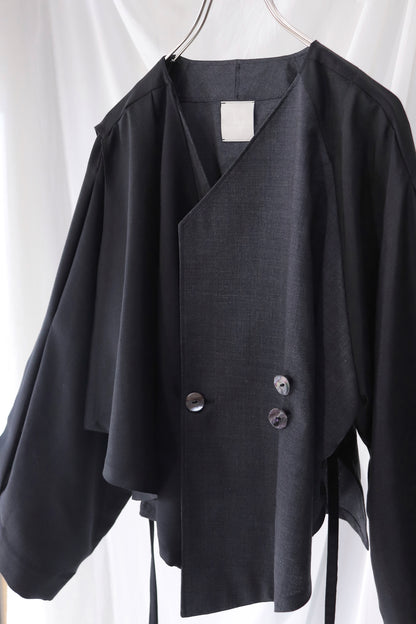 asymmetry layered haori