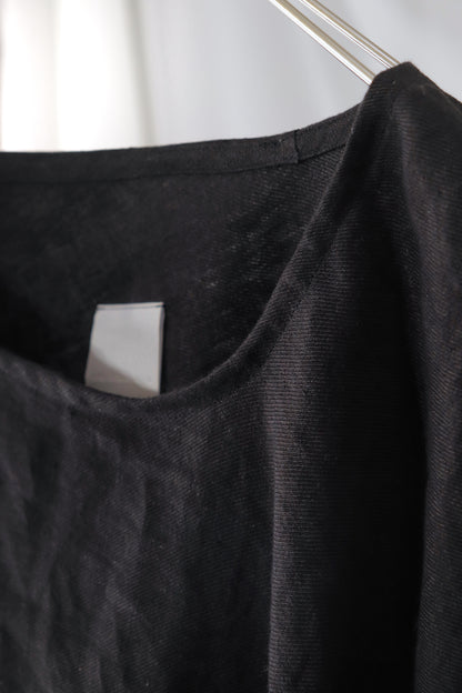 bias-cut pullover
