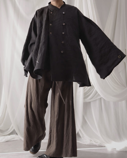 double breasted shirts blouson