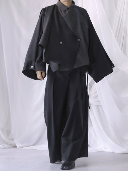 asymmetry layered haori
