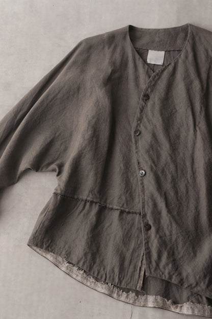 collarless shirts