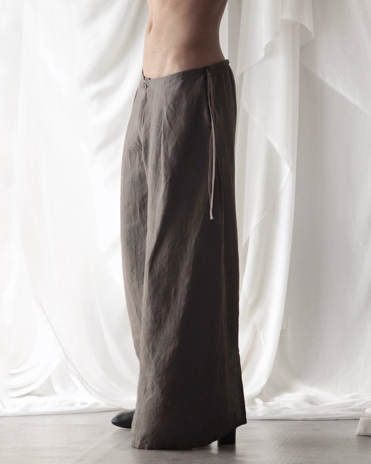 low-rise slacks