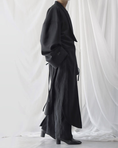 wool&linen coat