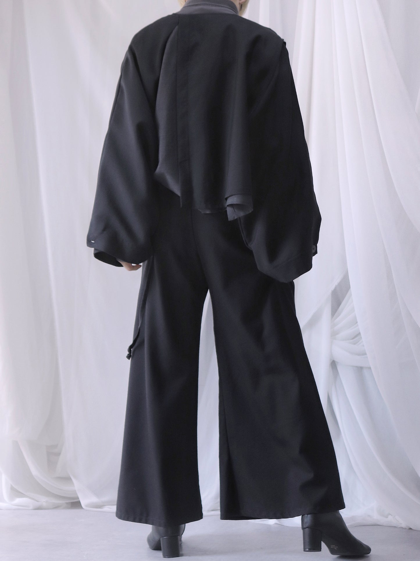 asymmetry layered haori