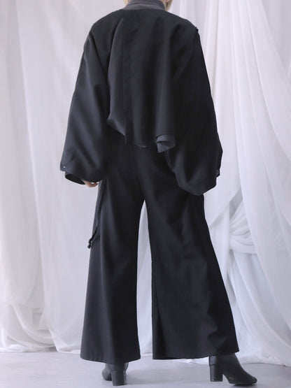 asymmetry layered haori