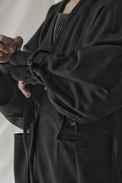 wool&linen coat