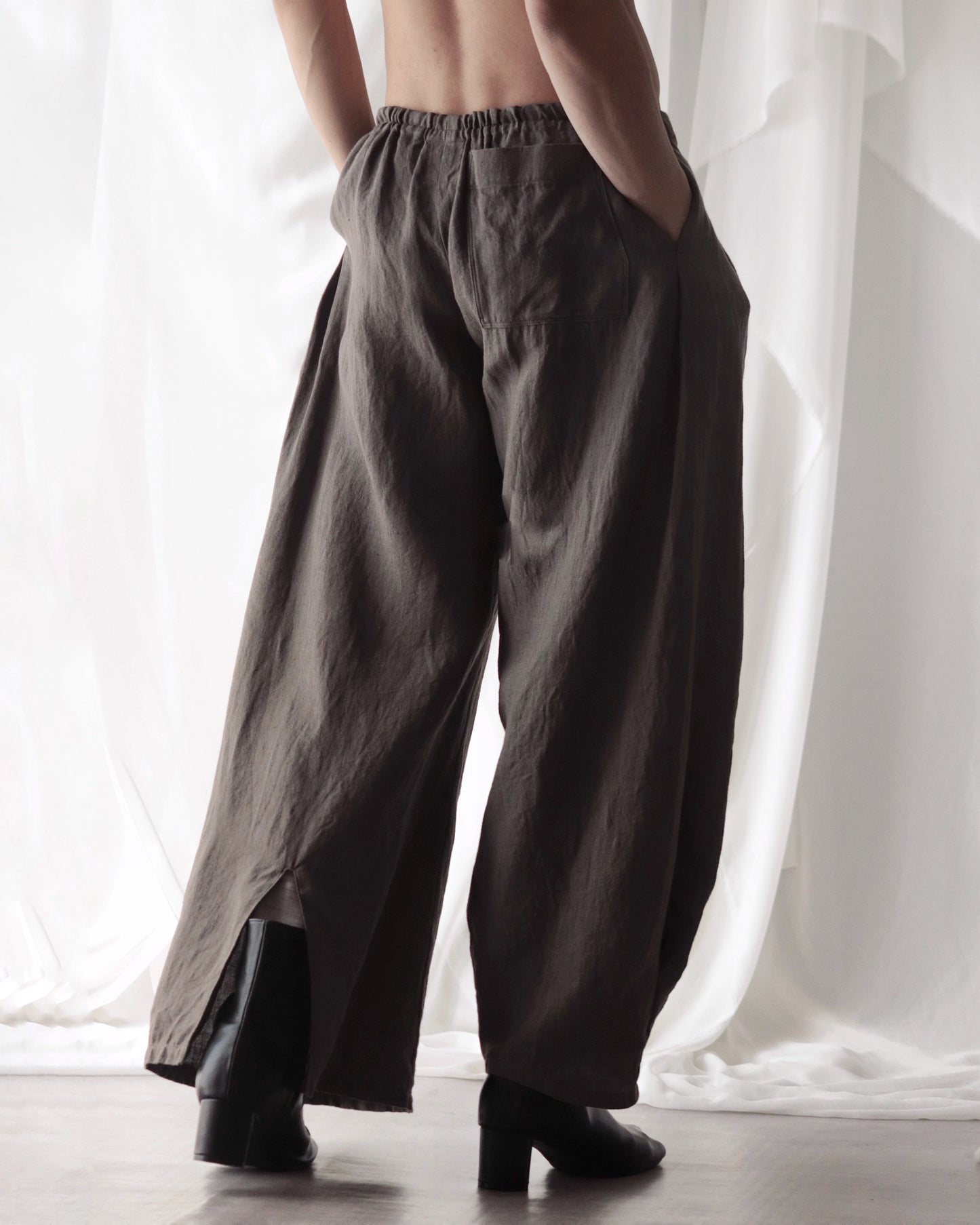 low-rise slacks