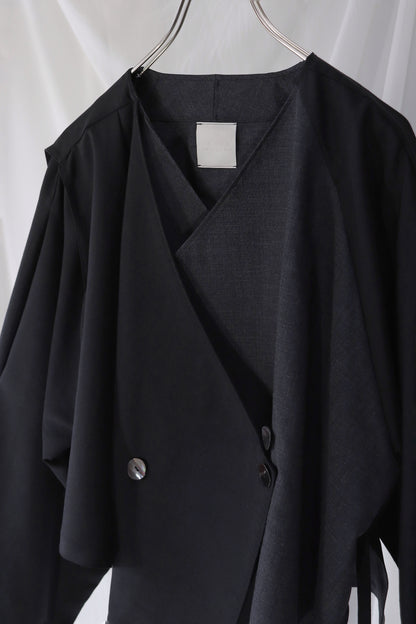 asymmetry layered haori