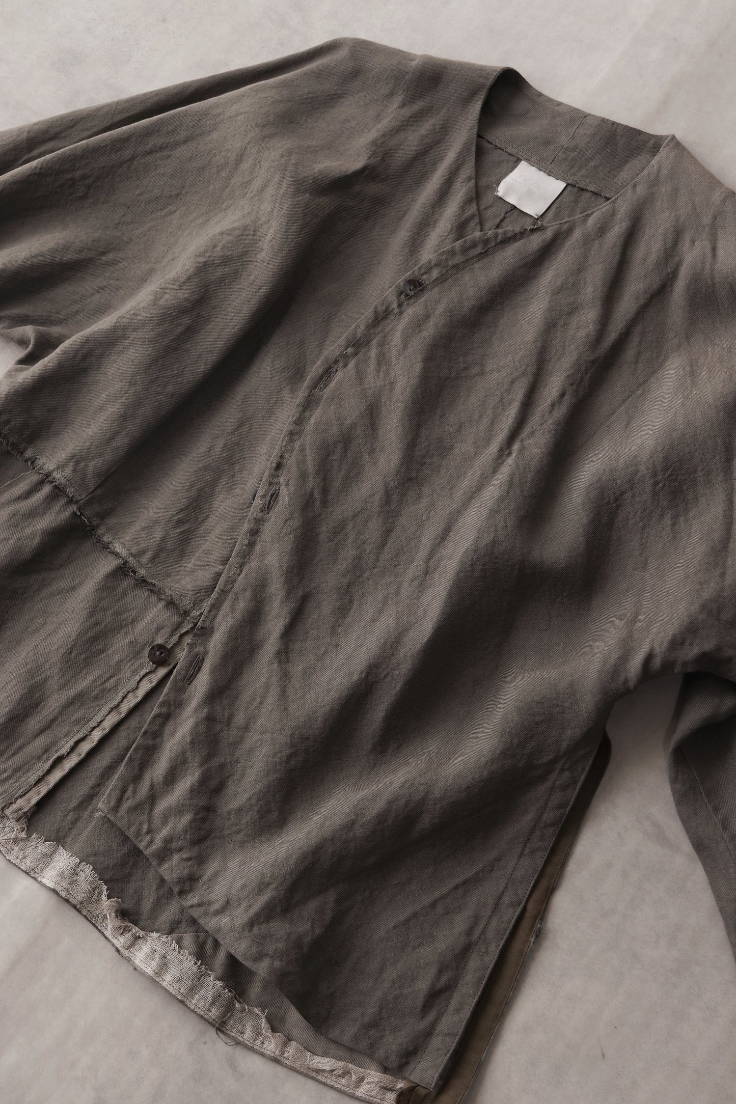 collarless shirts