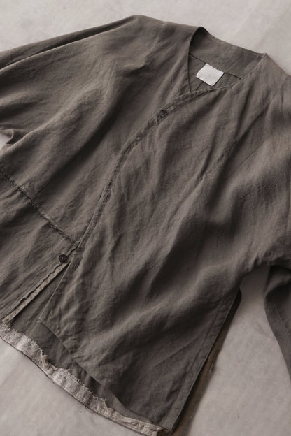 collarless shirts