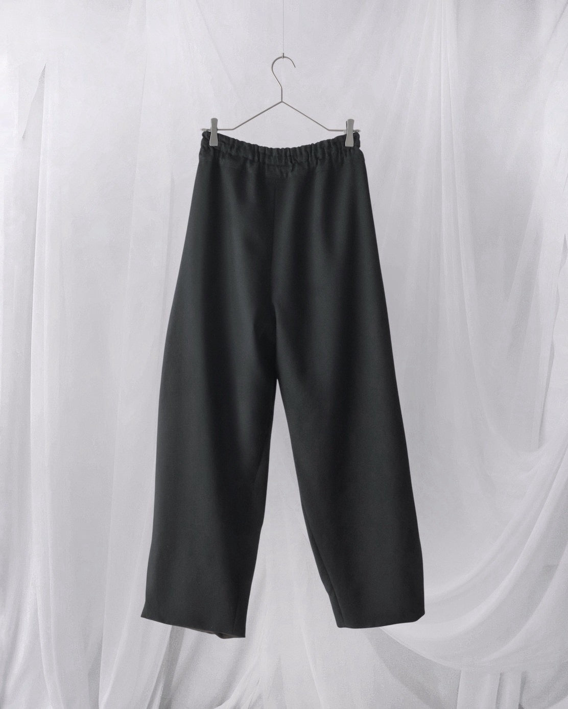 tucked tapered easy slacks