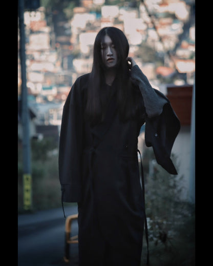 wool&linen coat
