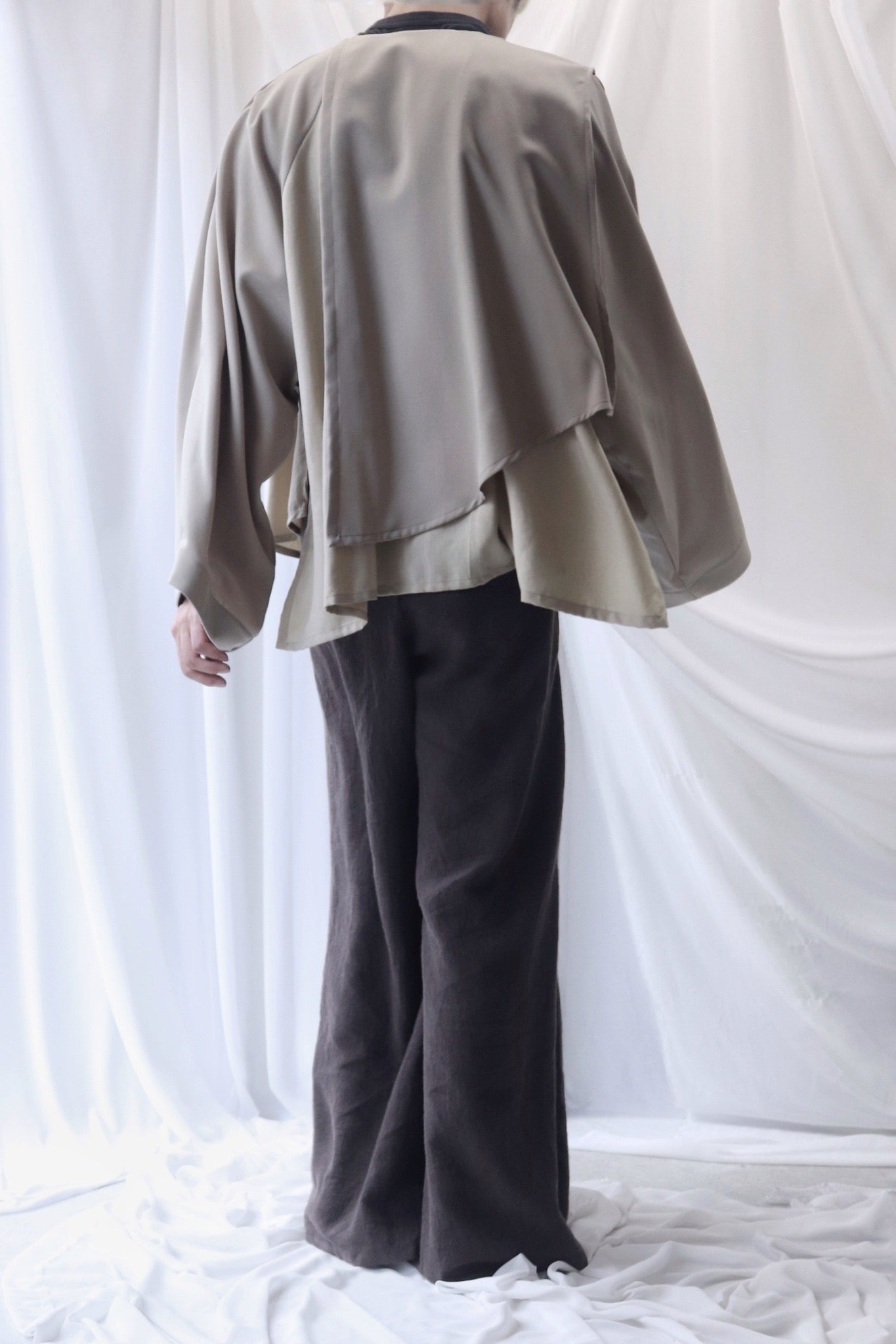 asymmetry layered haori