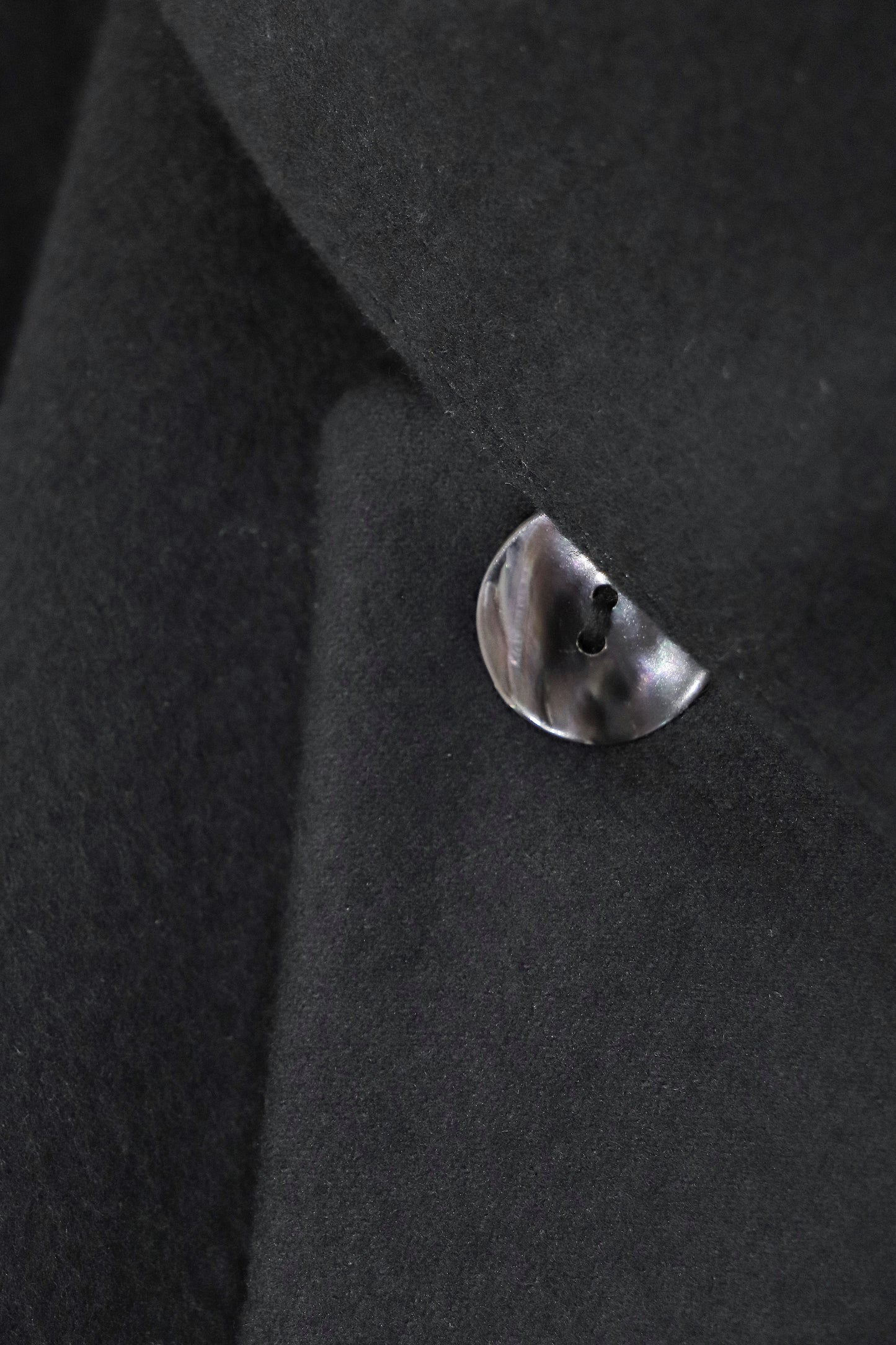 wool layered trench coat