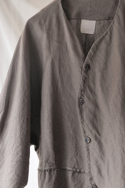 collarless shirts