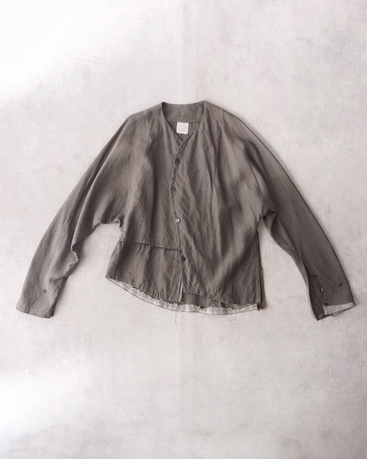 collarless shirts