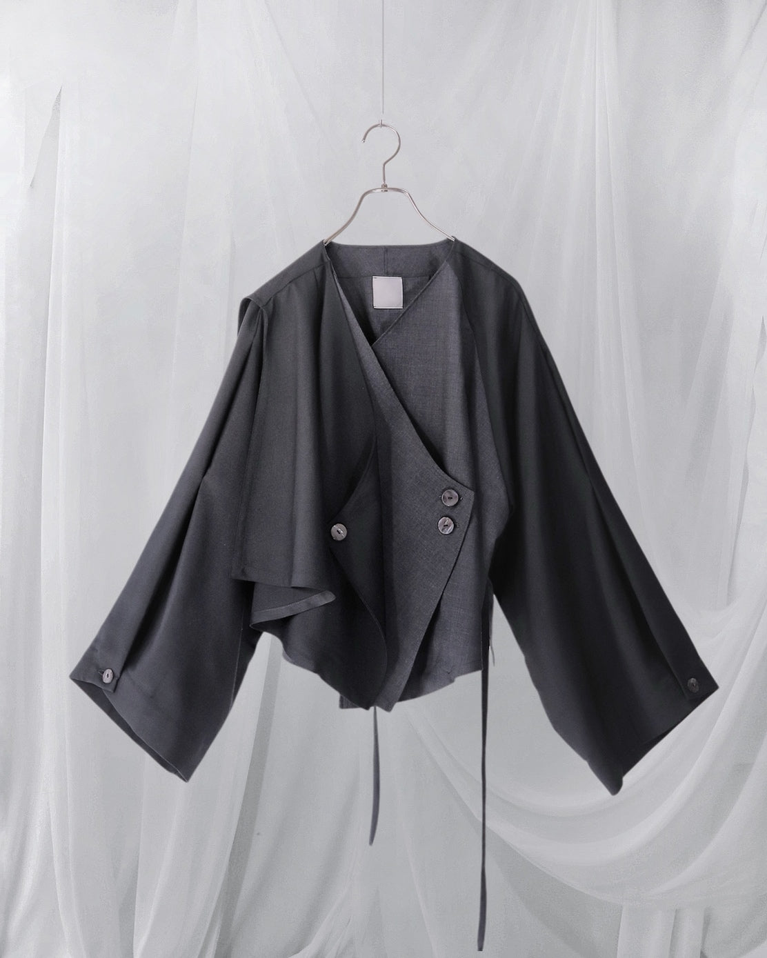 asymmetry layered haori
