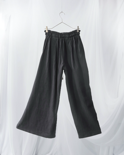 asymmetry tuck easy pants