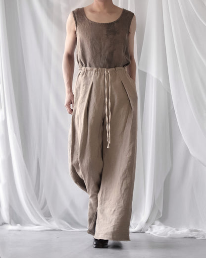 wide easy trousers