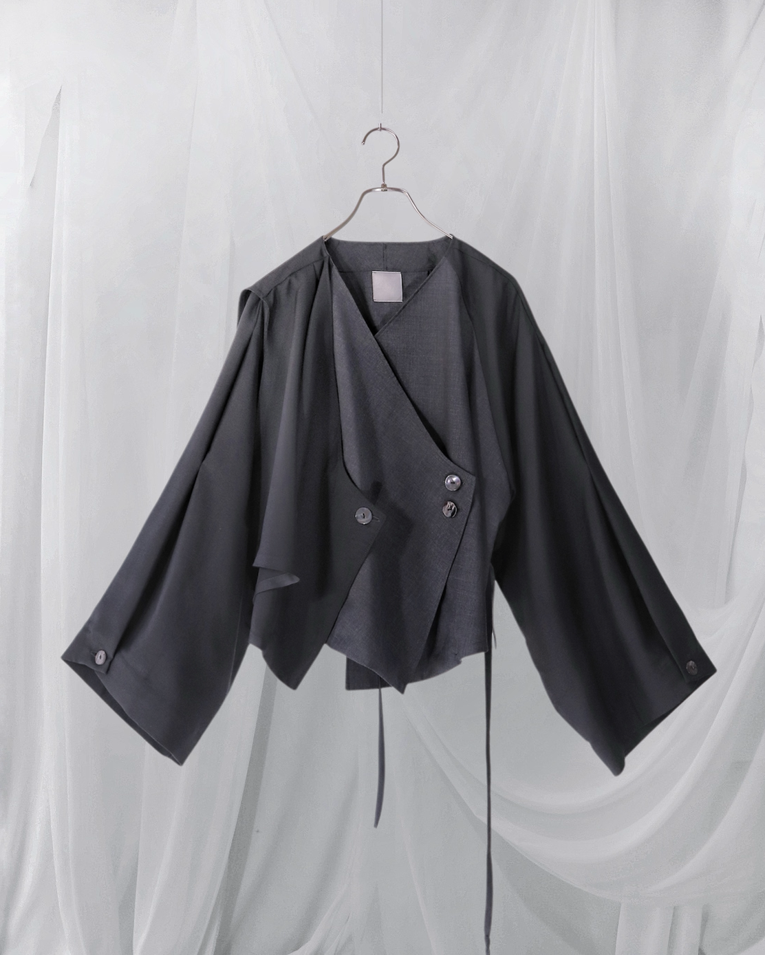 asymmetry layered haori