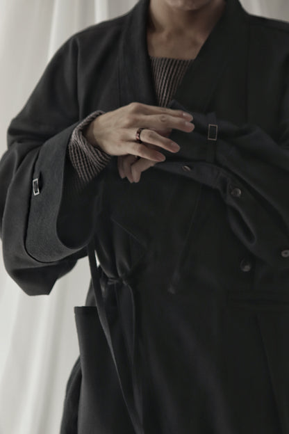 wool&linen coat