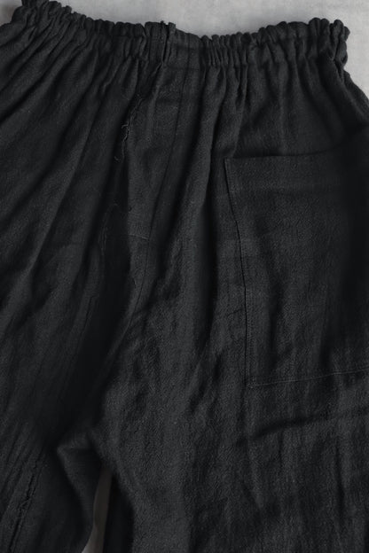 asymmetric linen easy HAKAMA