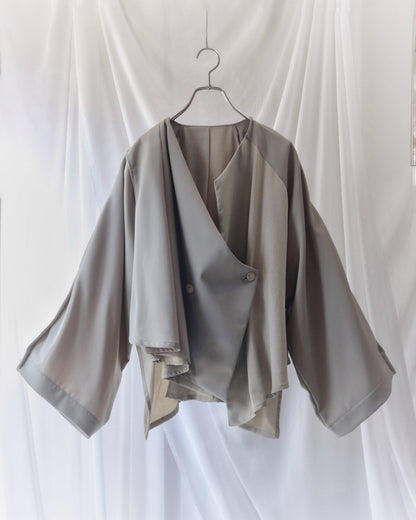 asymmetry layered haori