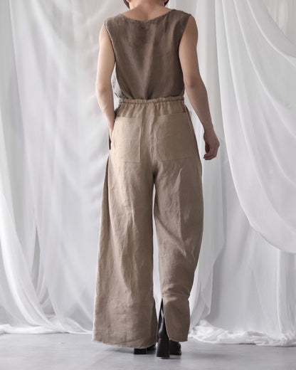 wide easy trousers