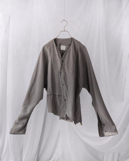 collarless shirts