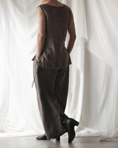 low-rise slacks