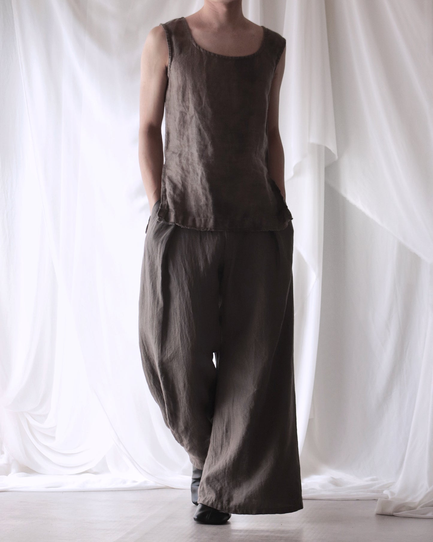 low-rise slacks