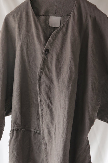 collarless shirts