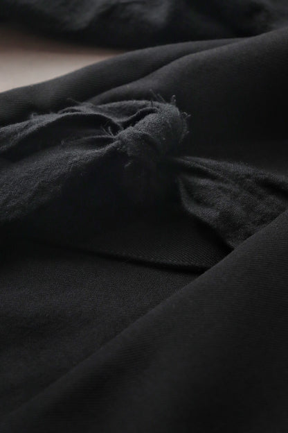collarless tailored jacket
