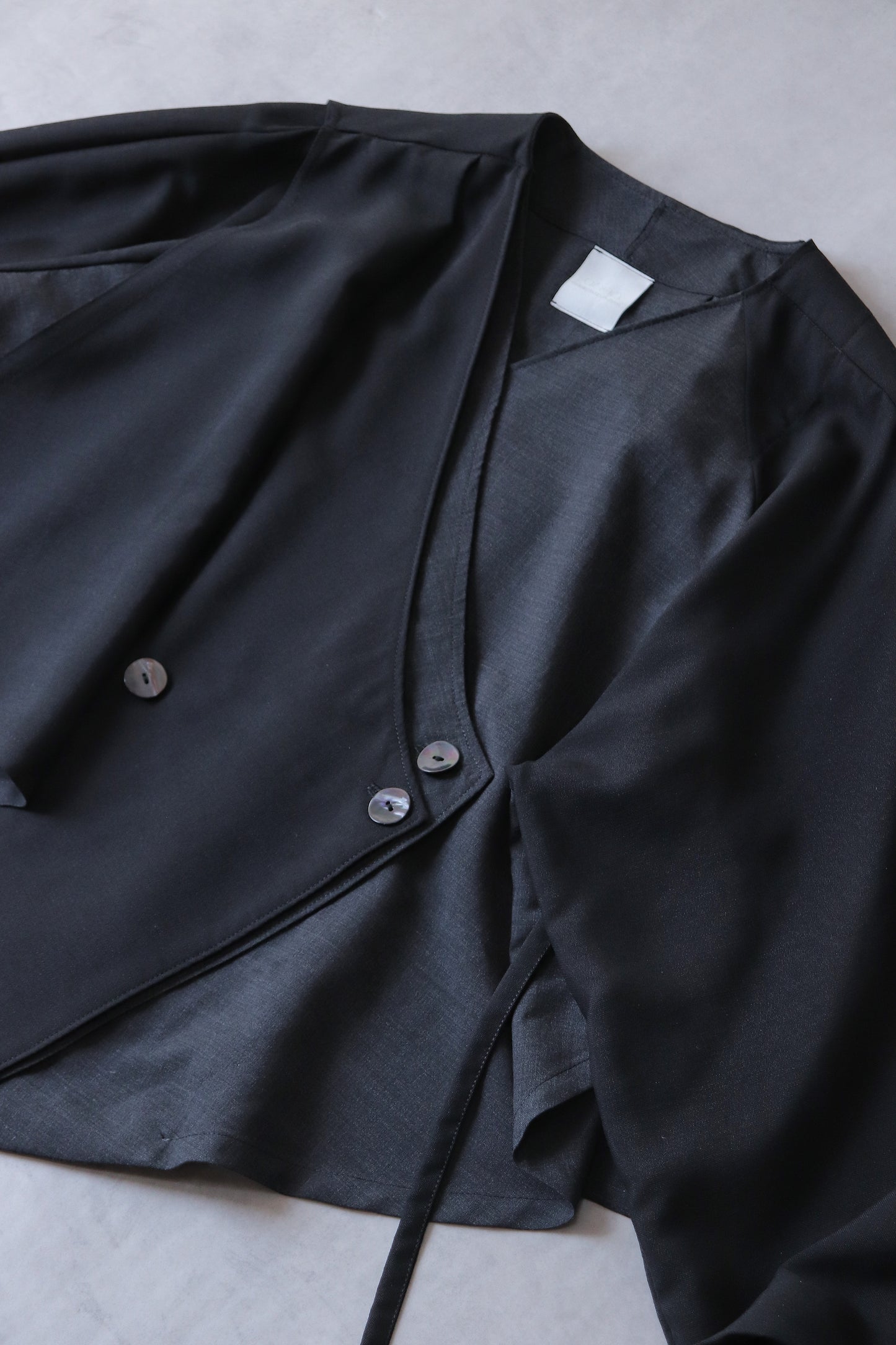 asymmetry layered haori