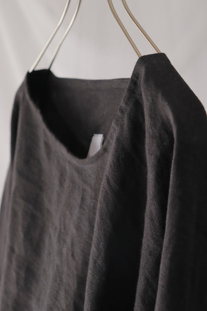 bias-cut pullover