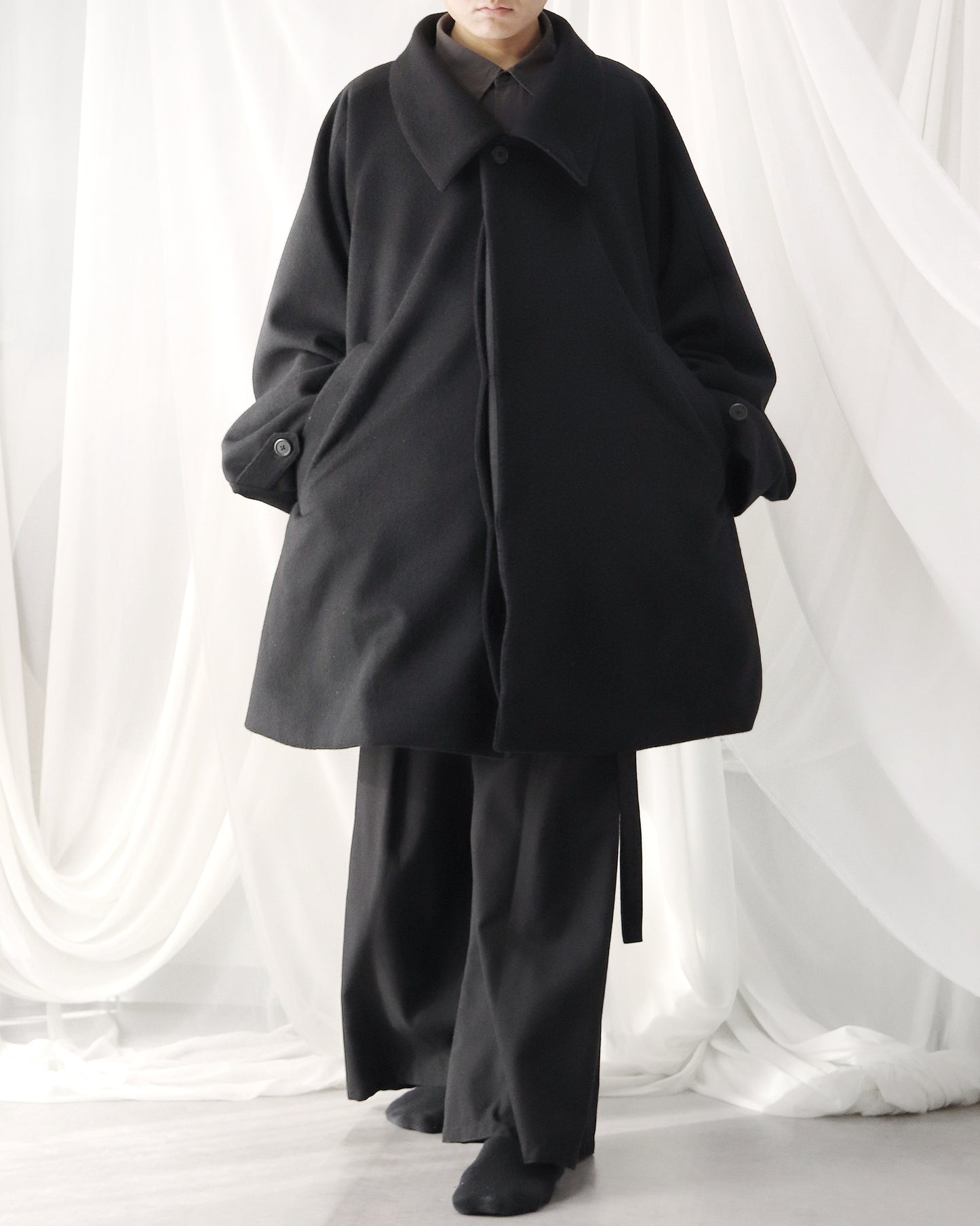 dolman sleeve coat