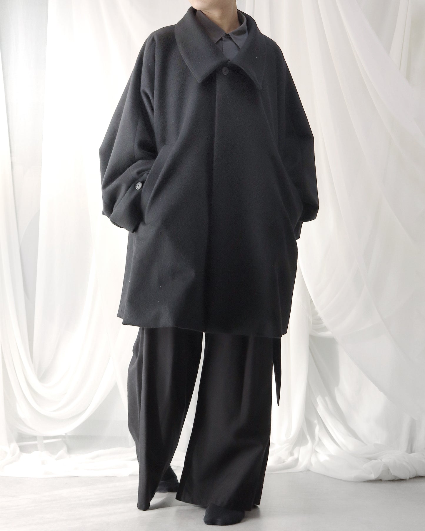 dolman sleeve coat