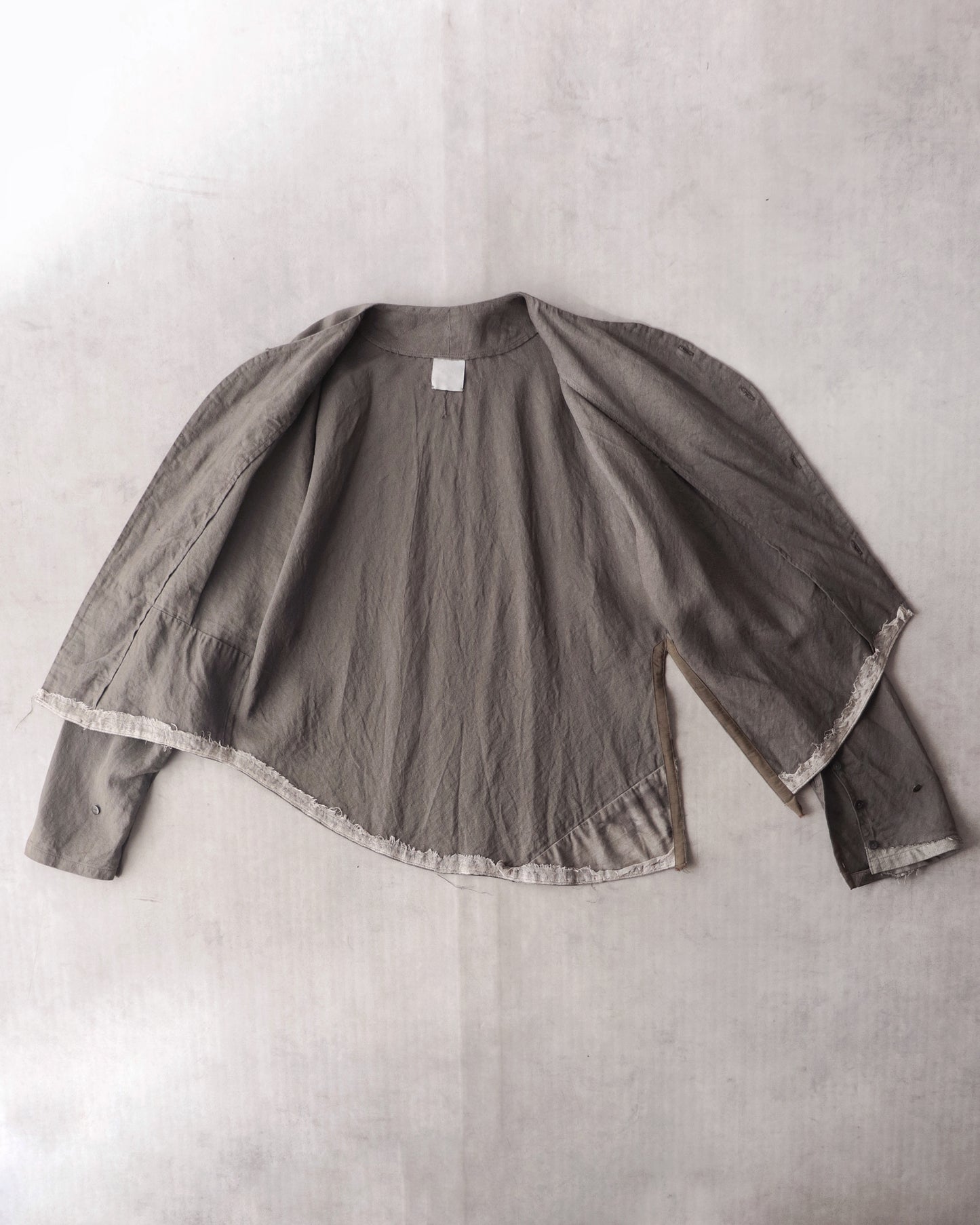 collarless shirts